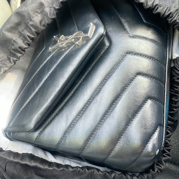 Ysl Loulou Small Black with silver Goldwear - Picture 6 of 6